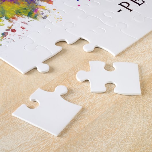 ペオリアイリノイ州スカイライン ジグソーパズル (側面)