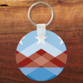 ペオリア（アリゾナ）州旗キーチェーン キーホルダー (正面)