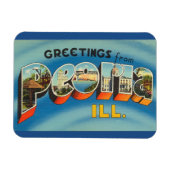 ペオリア・マグネット・イリノイ マグネット (横)