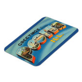 ペオリア・マグネット・イリノイ マグネット (左側)