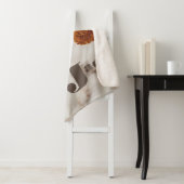 ペカスタムットネームタイポグラフィと写真 シェルパブランケット (インサイチュ)