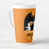 ペカノスバードアート属 カフェラテマグ (左アングル)