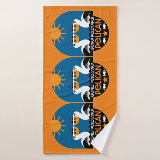 ペカノスバードアート属 バスタオル (バスタオル)