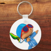 ペカバオ第1位スーパースター キーホルダー (正面)