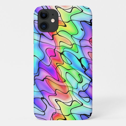 ペカラフルンと水彩デザイン Case-Mate iPhoneケース (裏面)