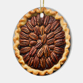 ペカンアットプレゼント | Food Punユーモア セラミックオーナメント (左)