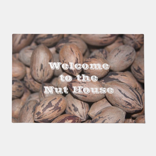 ペカンウェルカムマット ドアマット (正面)