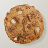 ペカンクッキーの丸い枕 ラウンドクッション (裏面)