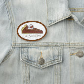 ペカンパイスライス南部料理ベーキングデザートシェフ 名札 (インサイチュ)