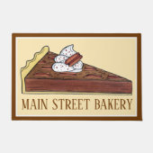 ペカンパイタートサザンクリスマスデザートベーカリー ドアマット (正面)