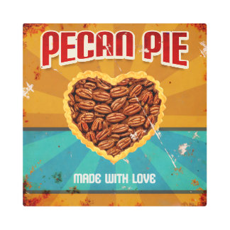 ペカンパイ メタルプリント