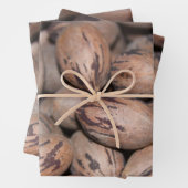 ペカンラッピング紙 ラッピングペーパーシート (インサイチュ)