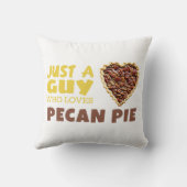 ペカン・パイが大好きな男だ クッション (裏面)