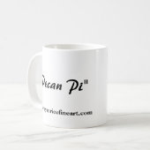 "ペカンPi"のマグ コーヒーマグカップ (正面左)