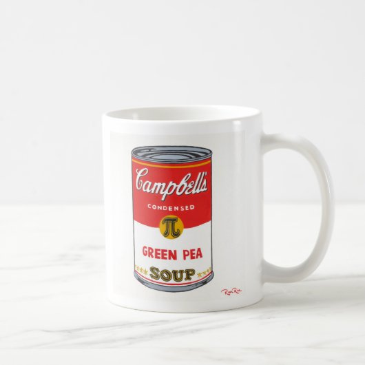 "ペカンPi"のマグ コーヒーマグカップ (右)