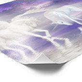 ペガサスとユニコーン フォトプリント            (角)