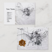 ペガサスに乗る騎士 名刺 (正面/裏面)