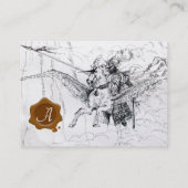 ペガサスに乗る騎士 名刺 (裏面)