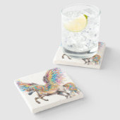 ペガサスカラフルス ストーンコースター (横)