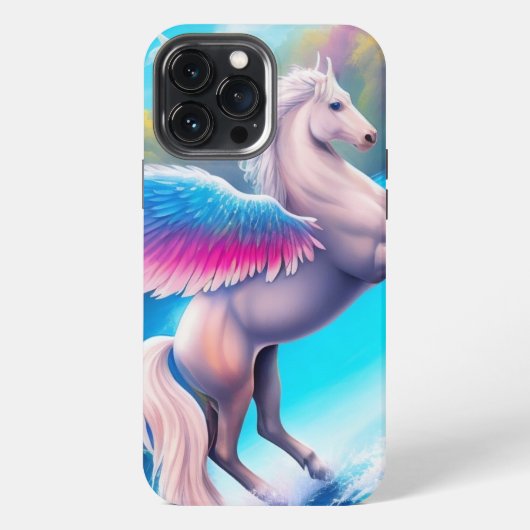 ペガサスカラフルス iPhoneケース (裏面)