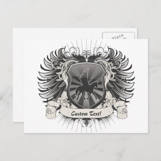 ペガサスクレスト ポストカード (正面/裏面)