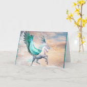 ペガサスグリーティングカード&エンベローカスタマイズプ! カード (黄色い花)