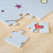 ペガサスパーティーライトブルー ジグソーパズル (側面)