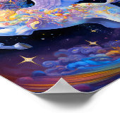 ペガサスファンタジーアート ポスター (角)