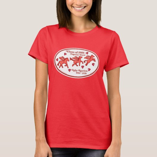 ペガサスポッセ ルビー再会 Tシャツ (正面)