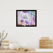 ペガサスユニコーンの窓のシーン ポスター (キッチン)