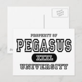 ペガサス大学 ポストカード (正面/裏面)