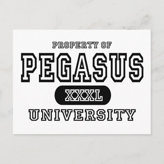 ペガサス大学 ポストカード (正面)