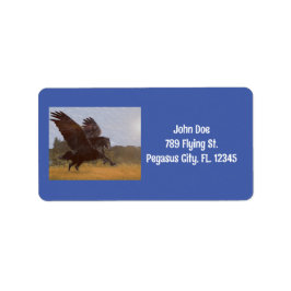 ペガサス差出人住所ラベル ラベル