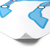 ペガサス座イラストレーション ポスター (角)