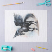 ペガサス水の色のデクページティッシュペーパー 薄葉紙 (クラフト)