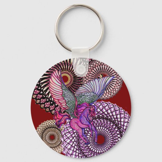 ペガサス純度 キーホルダー (正面)