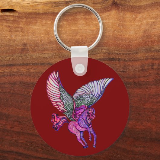 ペガサス純度 キーホルダー (裏面)