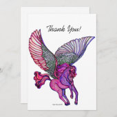 ペガサス純度 サンキューカード (正面/裏面)