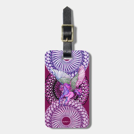 ペガサス純度 ラゲッジタグ (正面縦)