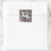 ペガサス翼の馬 スクエアシール (バッグ)