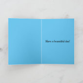 ペガサス誕生日カード シーズンカード (内部)