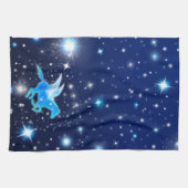 ペガサス飛んでいるス キッチンタオル (横)