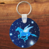 ペガサス飛んでいるス キーホルダー (正面)