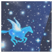 ペガサス飛んでいるス ファブリック (クローズアップ)