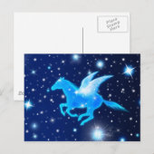 ペガサス飛んでいるス ポストカード (正面/裏面)