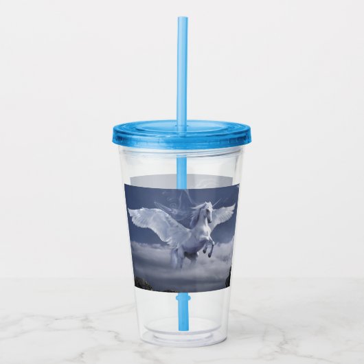 ペガサス飛行中 アクリルタンブラー (正面)