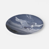 ペガサス飛行中 ペーパープレート (アングル)