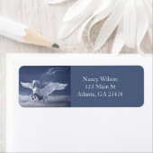 ペガサス飛行中 ラベル (インサイチュ)