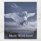 ペガサス飛行中 ワインラベル (シングルラベル)