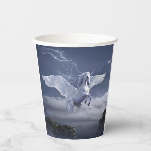 ペガサス飛行中 紙コップ (正面)